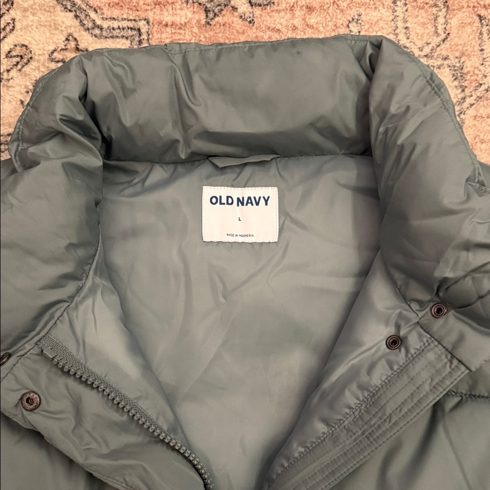 Old Navy Puffer Vest - Picture 2 of 3